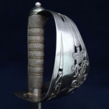 British 1895 Pattern Infantry Officers Sword with Pre Regulation Field Scabbard 16